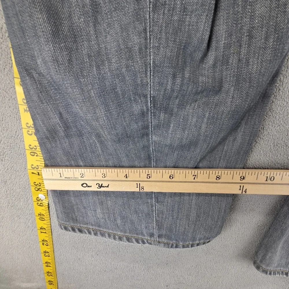 Vintage Levis Engineered Jeans Mens 31x32 Gray Buckle Back Twisted Button Fly